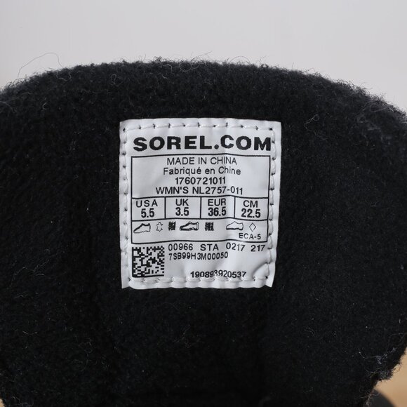 Sorel Sneak Chic Alpine Holiday Shearling Waterproof Cold-Weather Boots 5.5 - Picture 8 of 11